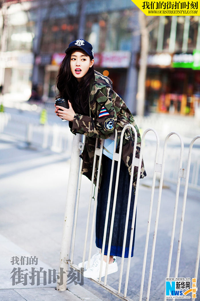 Чжан Тяньай в уличной съемке