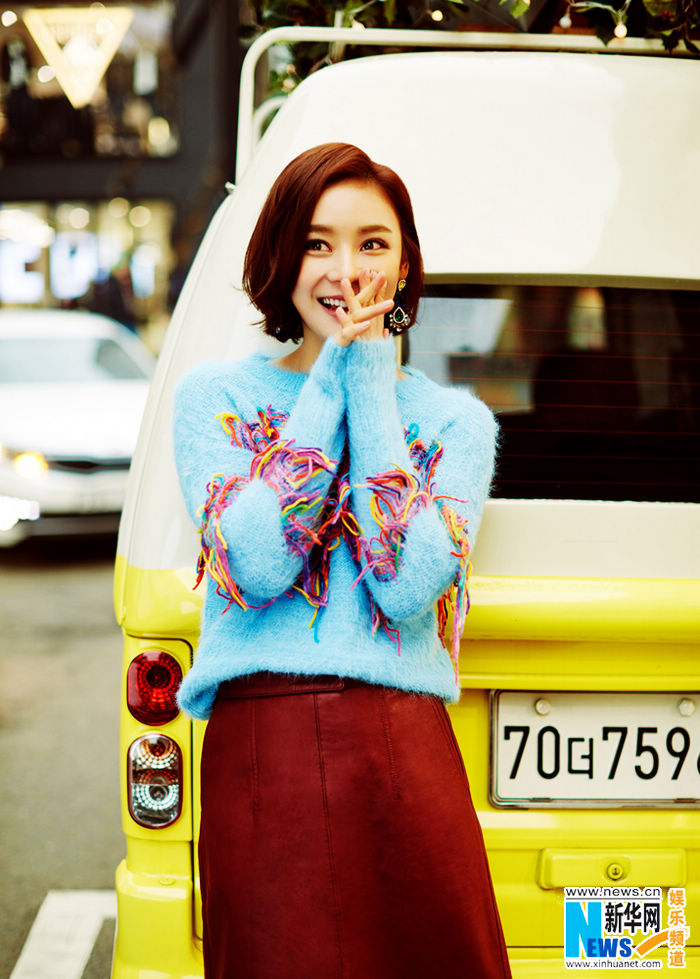 Юань Шаньшань в последних весенних фото