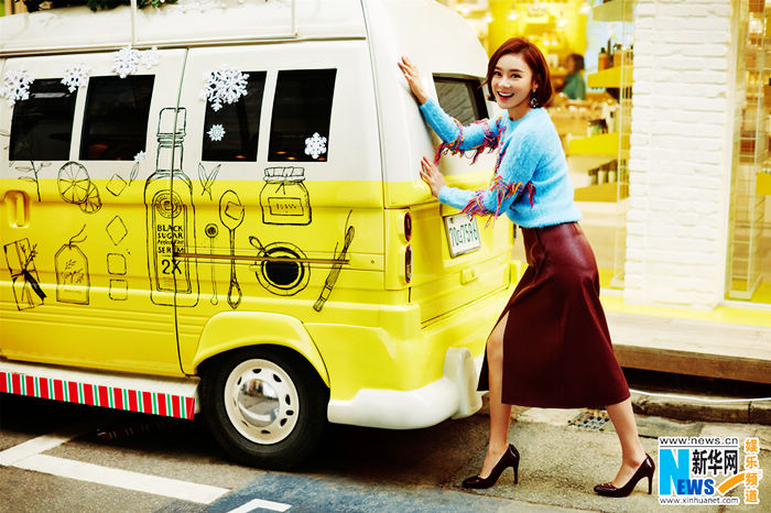 Юань Шаньшань в последних весенних фото