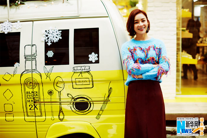 Юань Шаньшань в последних весенних фото