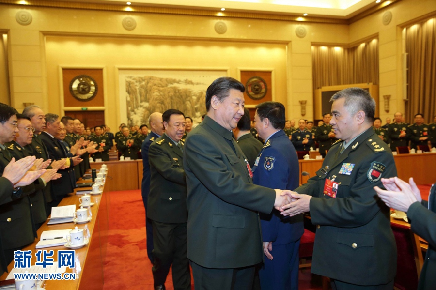 /Сессии ВСНП и ВК НПКСК /Си Цзиньпин призвал повышать боеспособность китайской армии посредством инноваций