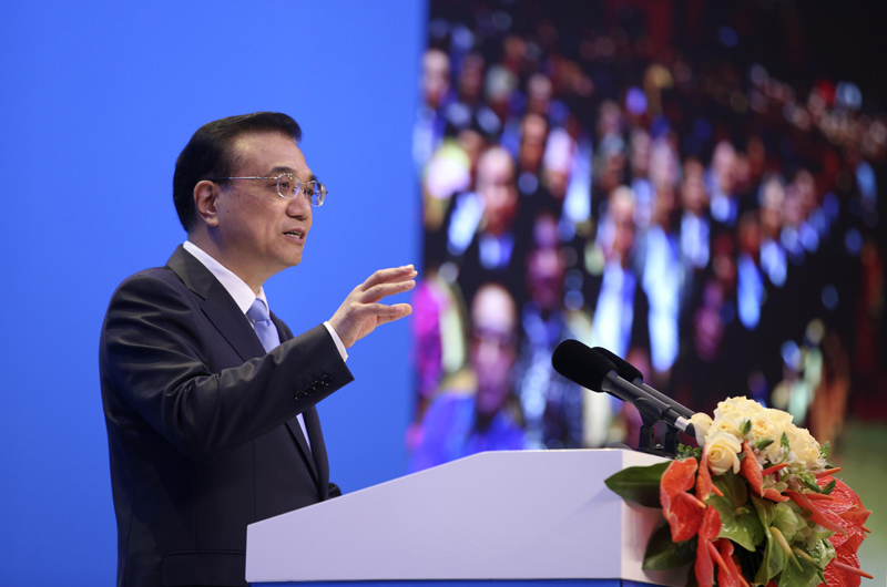 Ли Кэцян выступил на церемонии открытия Боаоского Азиатского Форума-2016