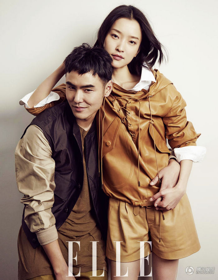 Супермодель Ду Цзюань и тайваньский актер Жуань Цзинтянь в последних фото для модного журнала «ELLE»