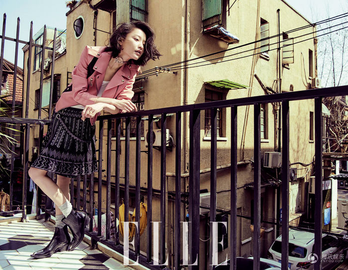 Супермодель Ду Цзюань и тайваньский актер Жуань Цзинтянь в последних фото для модного журнала «ELLE»