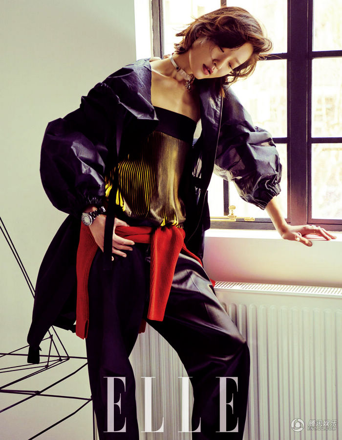 Супермодель Ду Цзюань и тайваньский актер Жуань Цзинтянь в последних фото для модного журнала «ELLE»