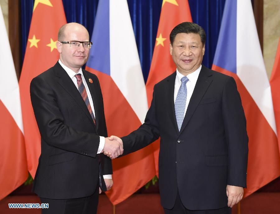 Си Цзиньпин встретился с премьер-министром Чехии