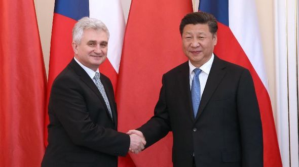 Си Цзиньпин встретился с председателем сената Чехии М. Штехом