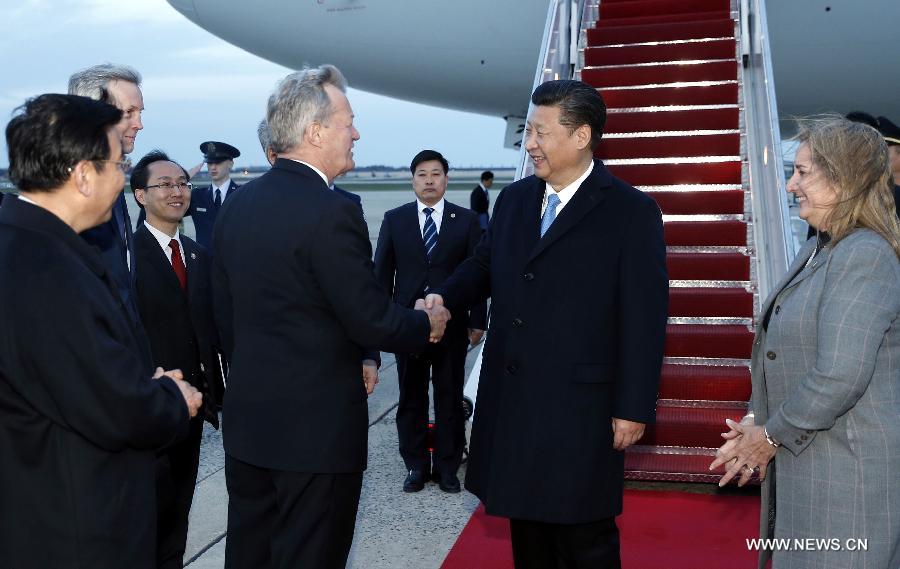 Председатель КНР Си Цзиньпин вечером 30 марта прибыл в Вашингтон, где по приглашению президента США Барака Обамы примет участие в 4-м саммите по ядерной безопасности.