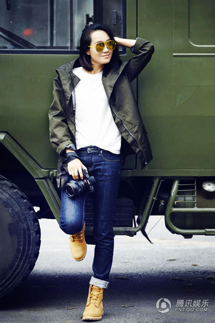 Телеведущая Чжу Дань