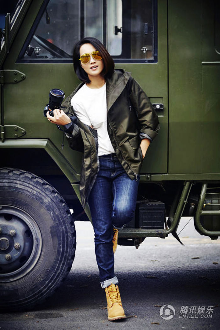 Телеведущая Чжу Дань