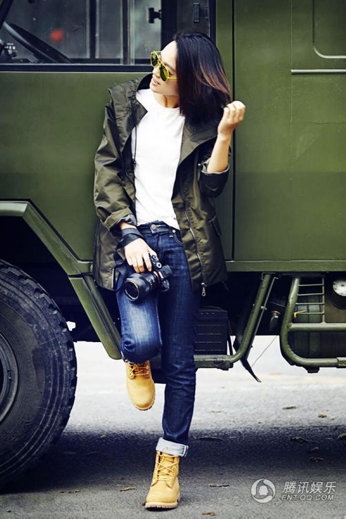 Телеведущая Чжу Дань