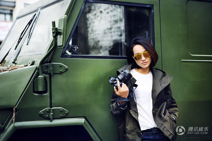 Телеведущая Чжу Дань