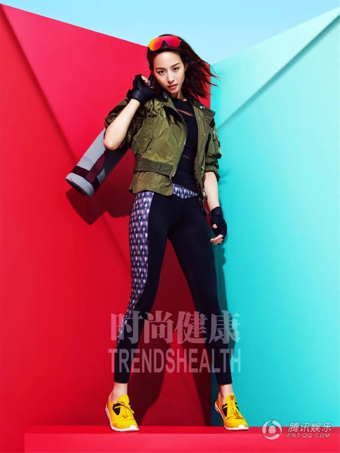 Тайваньская красотка Чжан Цзюньнин в последних фото со спортивным стилем