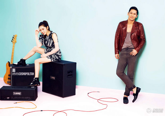 Супруги-звезда: актер Южной Кореи Чу Джа Хен (Choo Ja Hyun) и Юй Сяогуан