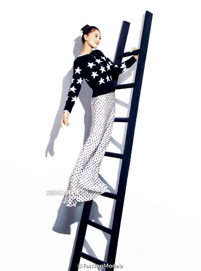 Гао Юаньюань в новых фото для модного журнала