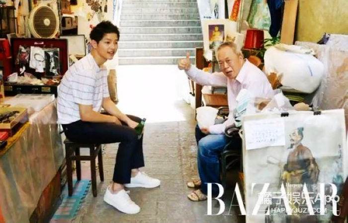 Звезда Южной Кореи Сон Джун Ки попал на «Harpers Bazaar»