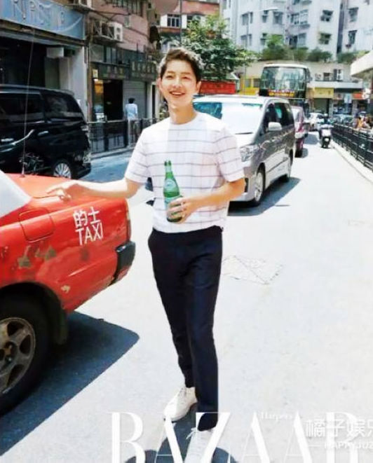 Звезда Южной Кореи Сон Джун Ки попал на «Harpers Bazaar»