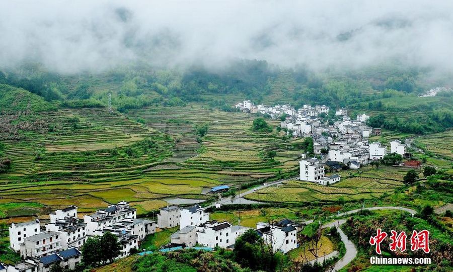 Самая красивая деревня Китая Уюань в провинции Цзянси