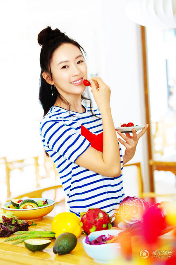 Тун Яо попала на модный журнал