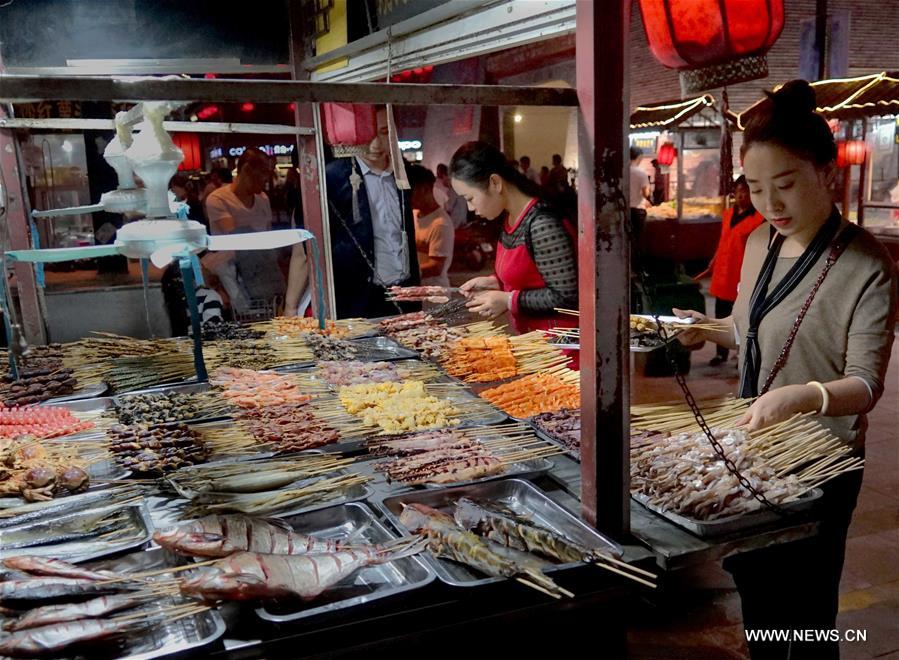 Ночные рынки в городе Кайфэн