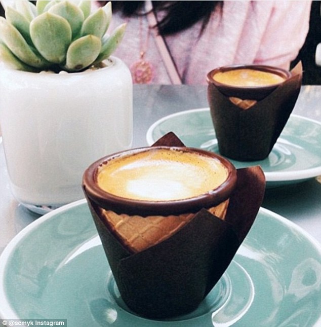 Новый тренд в Instagram – съедобные чашечки для кофе