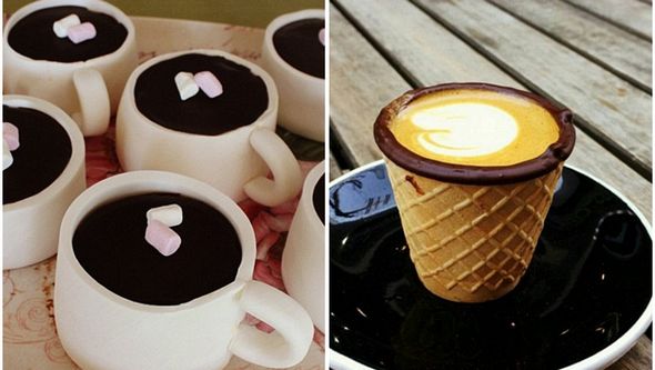 Новый тренд в Instagram – съедобные чашечки для кофе