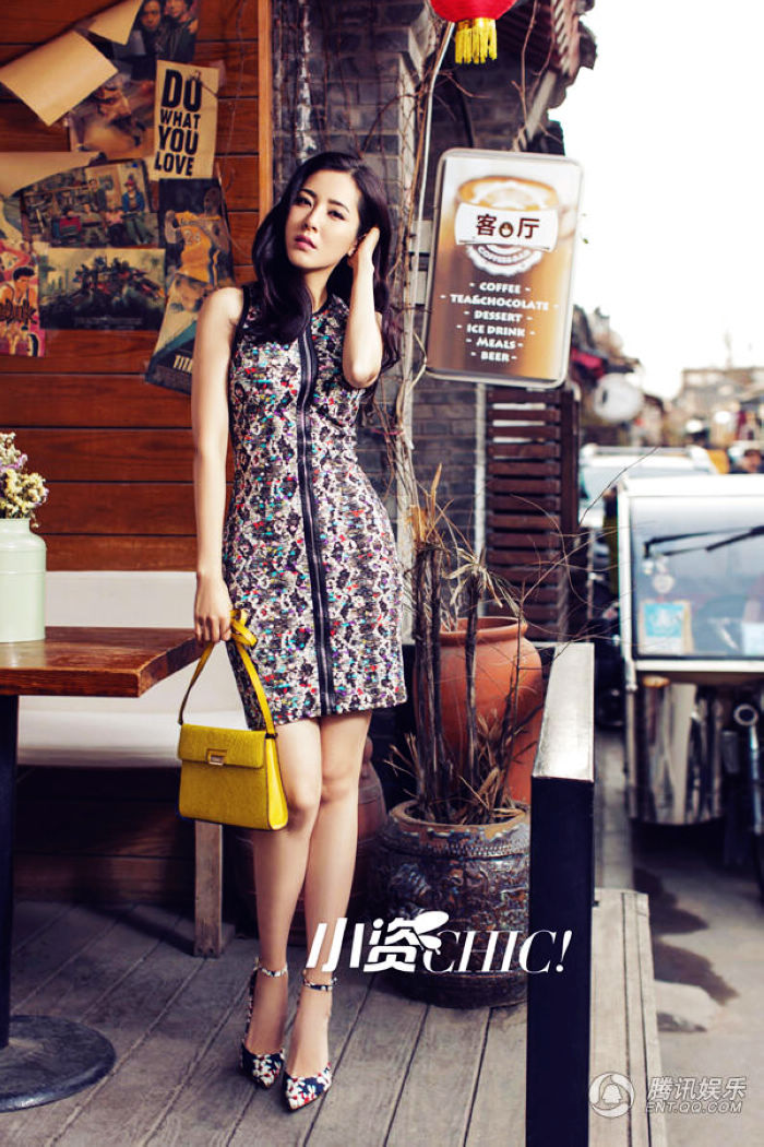 Красавица Цзэн Ли в модных фото
