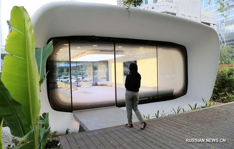 В Дубае появилось первое в мире офисное здание, сооруженное с применением 3D-технологии