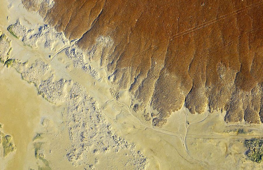 Великолепные аэроснимки краснозёмной пустыни в Австралии
