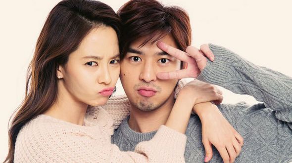 Влюбленная пара Чэнь Болинь и Сон Чжи Хё в сладкой фотосессии