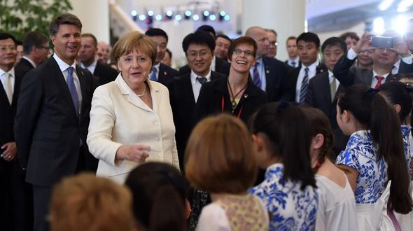 Ангела Меркель посетила Шэньян