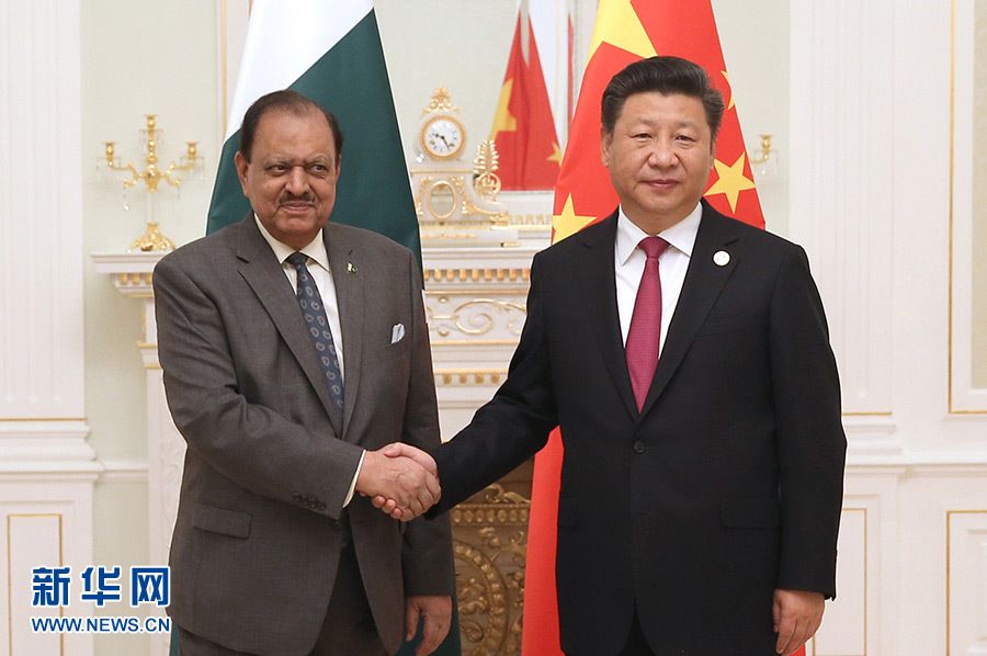 Си Цзиньпин встретился с президентом Пакистана