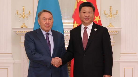 Си Цзиньпин встретился с президентом Казахстана Нурсултаном Назарбаевым
