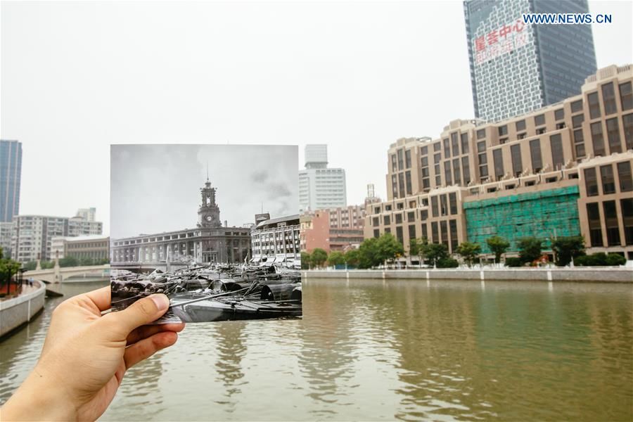 Шанхай в прошлое и в сегодняшний день