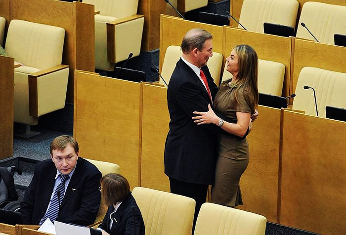 Забавные снимки депутатов российского парламента