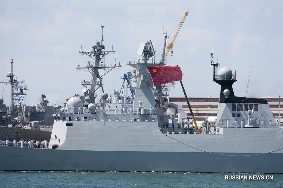 Китайские ВМС принимают участие в международных учениях RIMPAC 2016