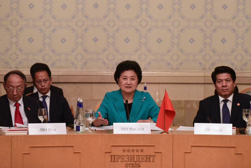 Лю Яньдун рассказала о результатах сотрудничества в рамках Китайско- российской комиссии по гуманитарному сотрудничеству