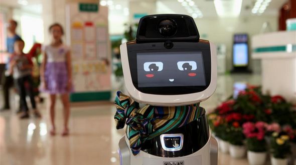 Робот -- банковский служащий в провинции Сычуань