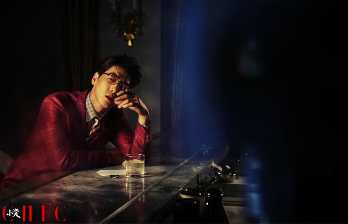 Модель Чжан Лян в фото для модного журнала