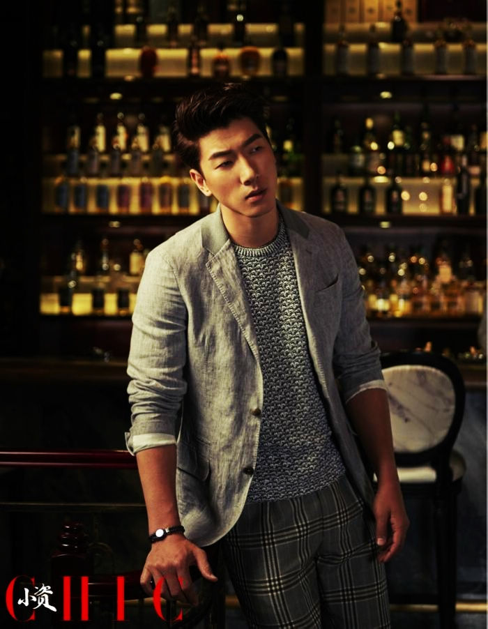 Модель Чжан Лян в фото для модного журнала