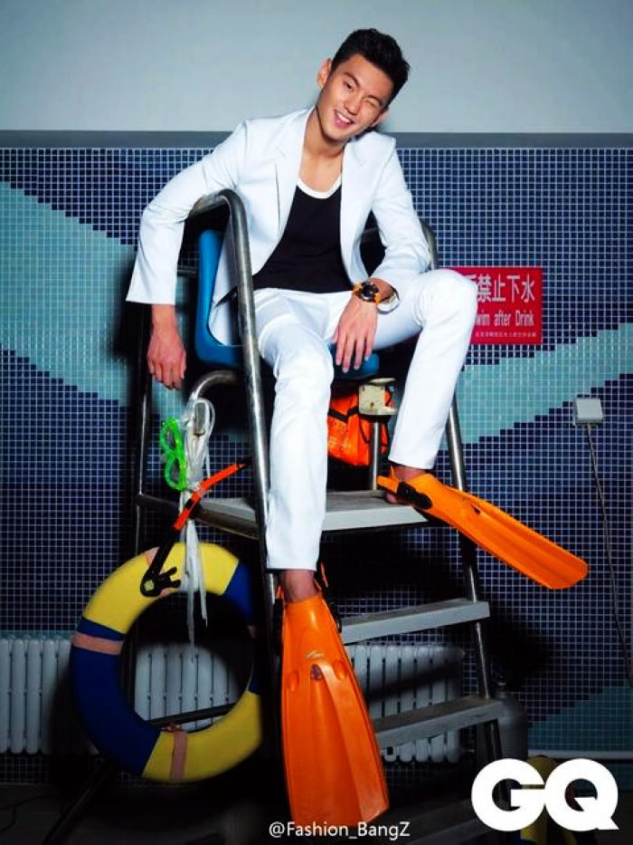 Китайский пловец Нин Цзэтао попал на обложку «GQ»