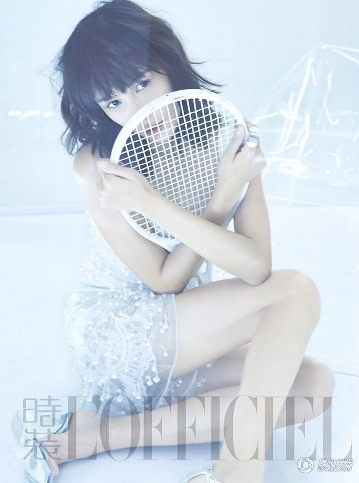 Чжан Ланьсинь в модных блокбастерах на олимпийскую тему для «L'OFFICIEL»