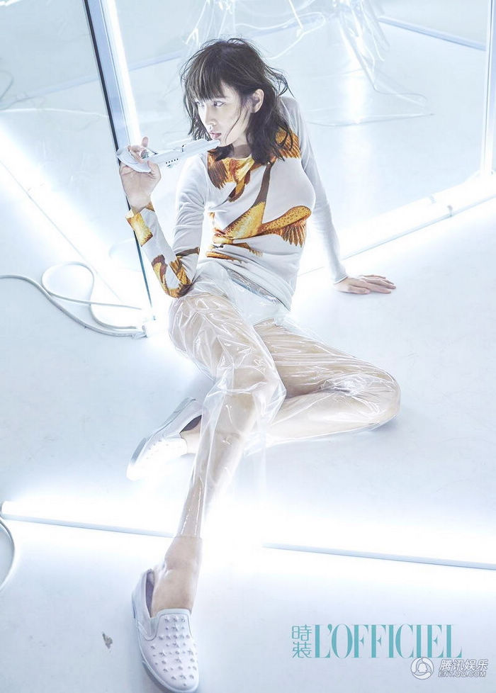 Чжан Ланьсинь в модных блокбастерах на олимпийскую тему для «L'OFFICIEL»