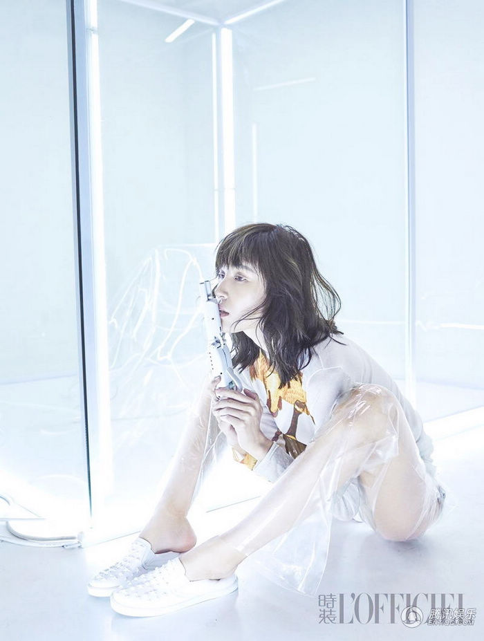 Чжан Ланьсинь в модных блокбастерах на олимпийскую тему для «L'OFFICIEL»