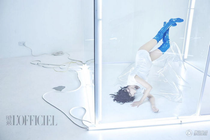 Чжан Ланьсинь в модных блокбастерах на олимпийскую тему для «L'OFFICIEL»