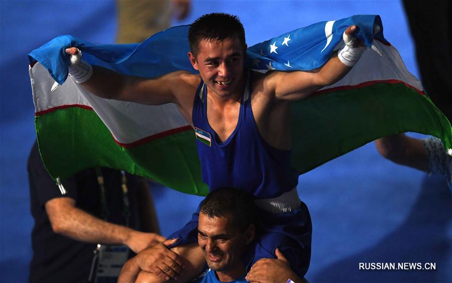 Узбекский боксер Хасанбой Дусматов принес первую золотую медаль сборной Узбекистана на Олимпийских играх в Рио-де-Жанейро, сообщает сегодня информационное агентство Жахон МИД Узбекистана.