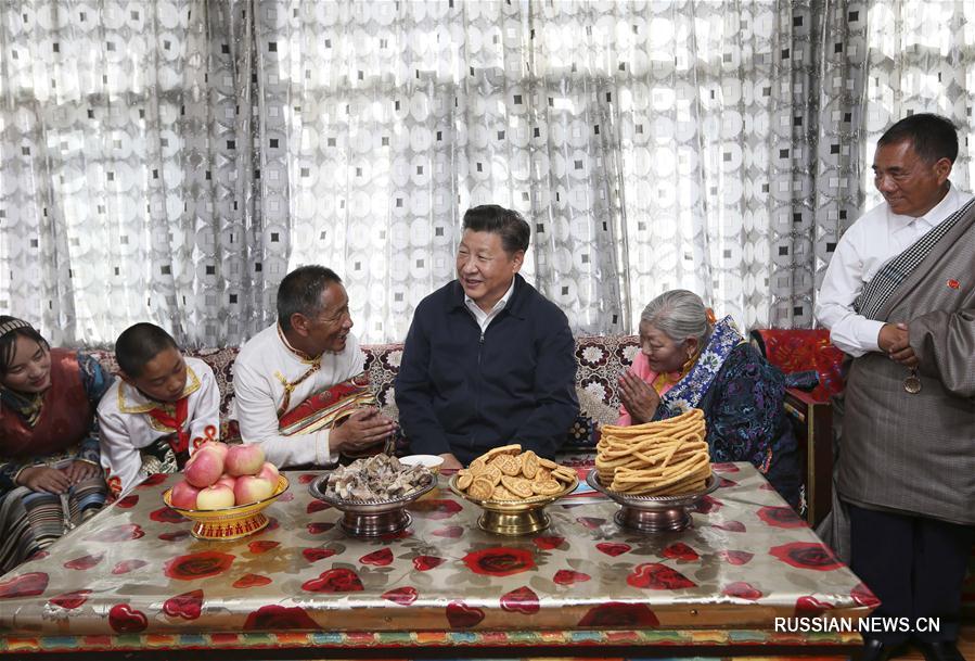 Председатель КНР Си Цзиньпин с 22 по 24 августа совершил инспекционную поездку в провинцию Цинхай /Северо-Западный Китай/.