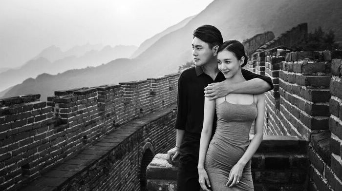 Супруги-звезды Чжу Сяотянь и Хань Вэньвэнь