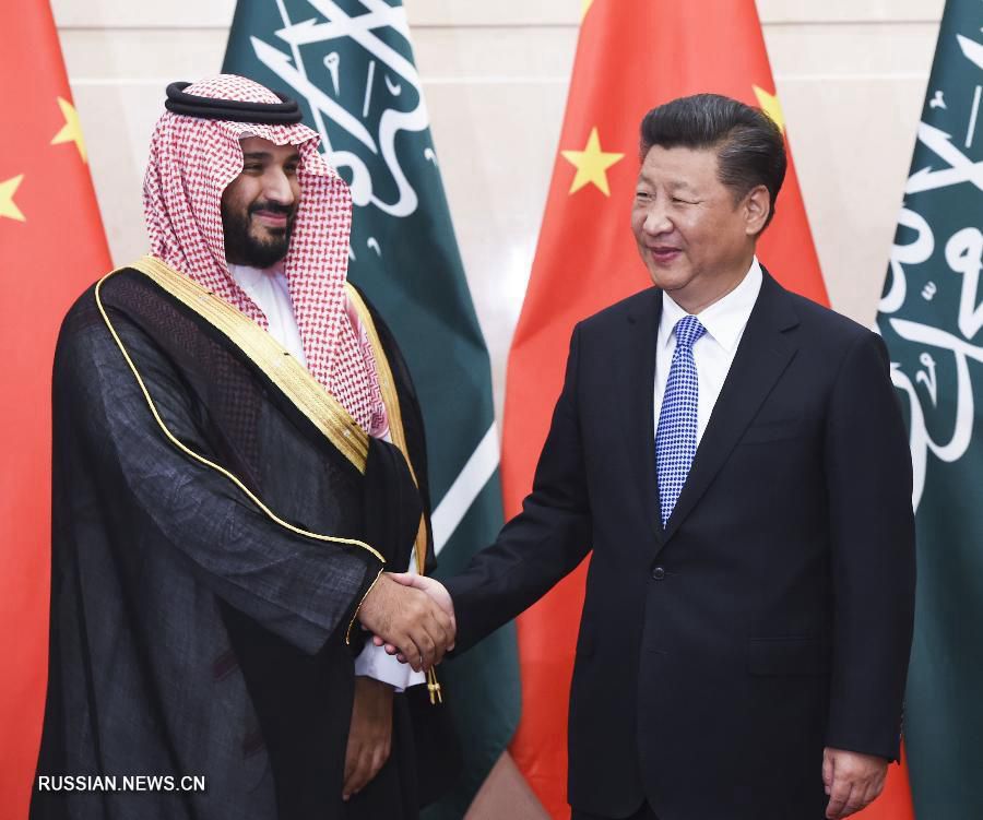 Си Цзиньпин встретился с заместителем наследного принца Саудовской Аравии Мухаммадом ибн Салманом