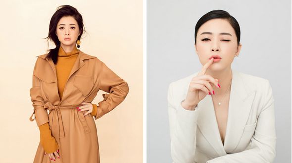 Модная фотосессия актрисы Цзян Синь